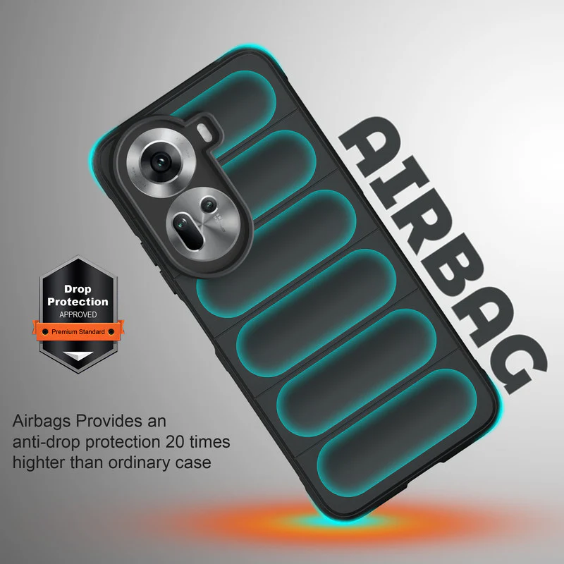 Soft Silicone Comfort Grip Back Cover Case For Oppo Reno 11 5G - Image 7