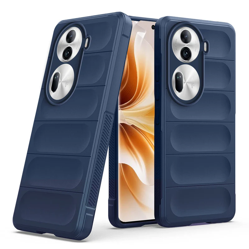 Soft Silicone Comfort Grip Back Cover Case For Oppo Reno 11 Pro 5G - Image 13