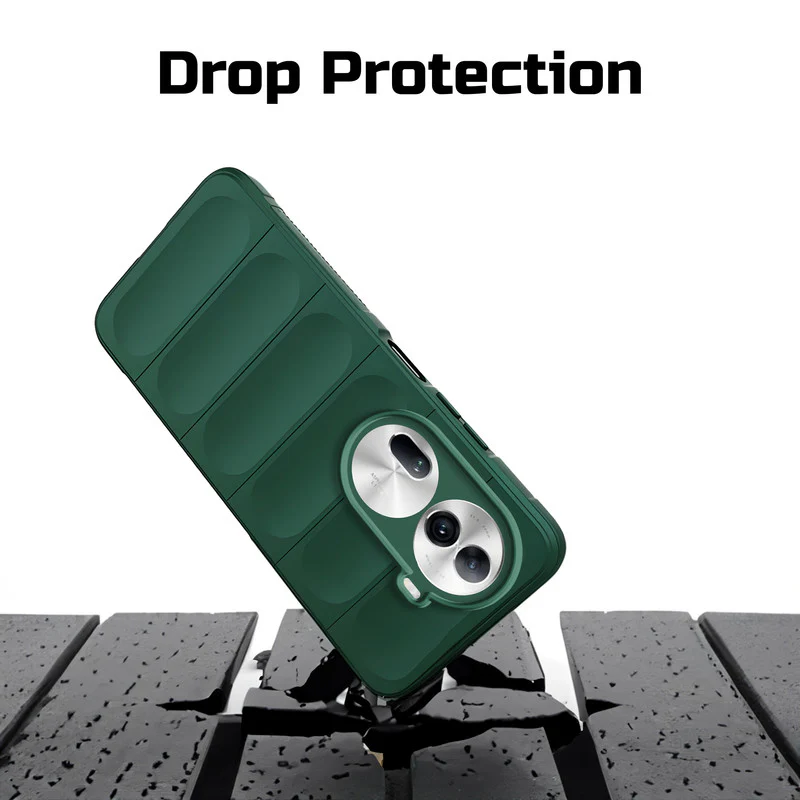 Soft Silicone Comfort Grip Back Cover Case For Oppo Reno 11 Pro 5G - Image 18