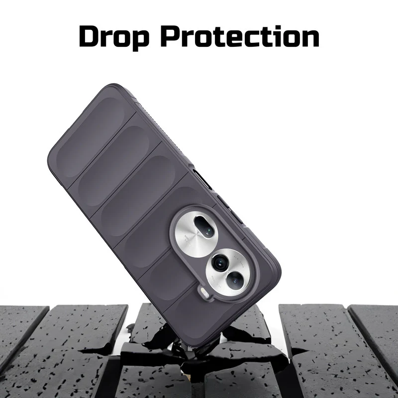 Soft Silicone Comfort Grip Back Cover Case For Oppo Reno 11 Pro 5G - Image 25