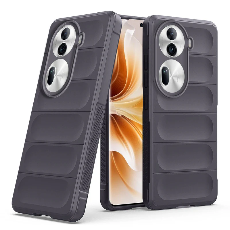 Soft Silicone Comfort Grip Back Cover Case For Oppo Reno 11 Pro 5G - Image 27