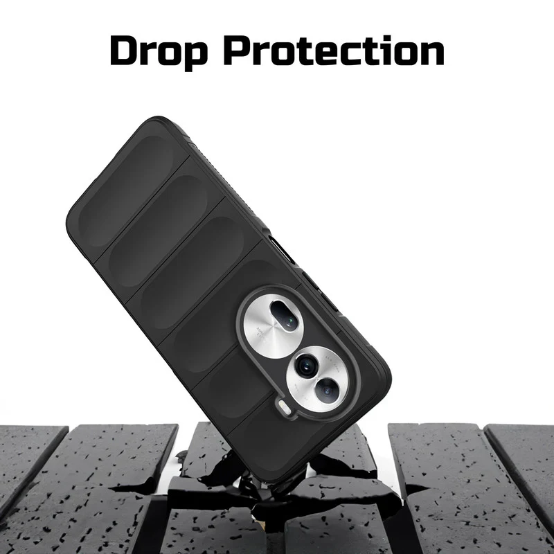 Soft Silicone Comfort Grip Back Cover Case For Oppo Reno 11 Pro 5G - Image 4