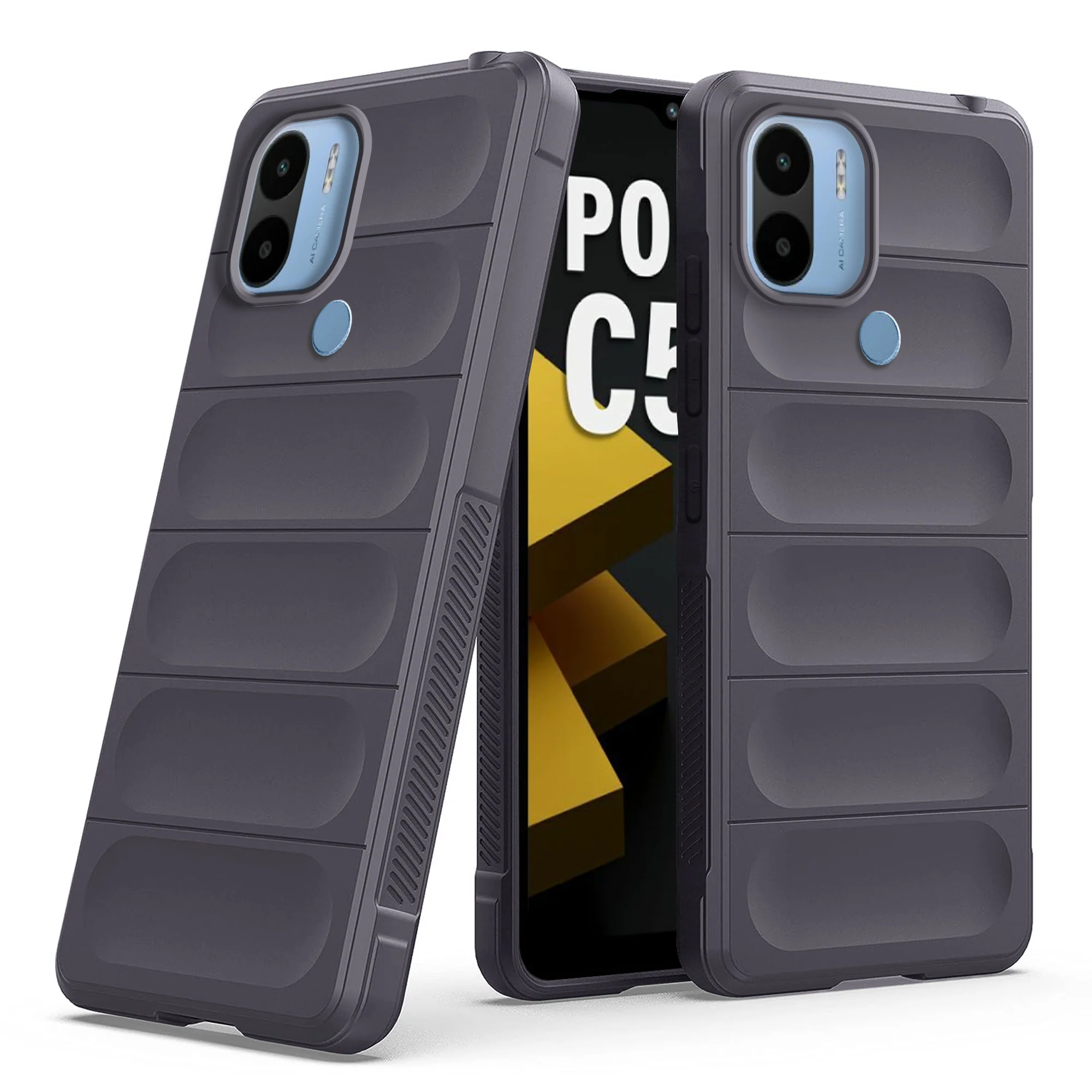 Soft Silicone Comfort Grip Back Cover Case For Poco C50 - Image 27