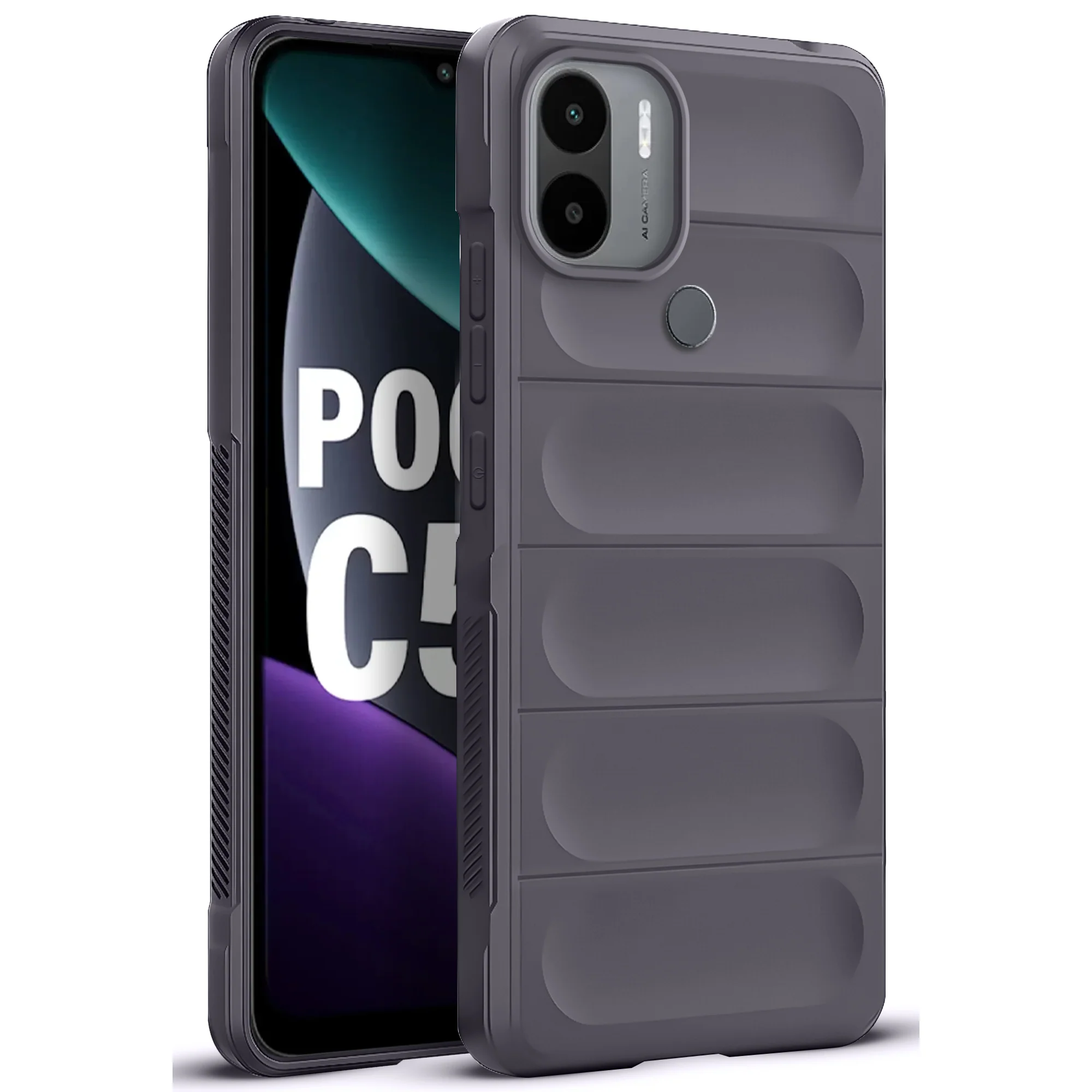 Soft Silicone Comfort Grip Back Cover Case For Poco C51 - Image 22