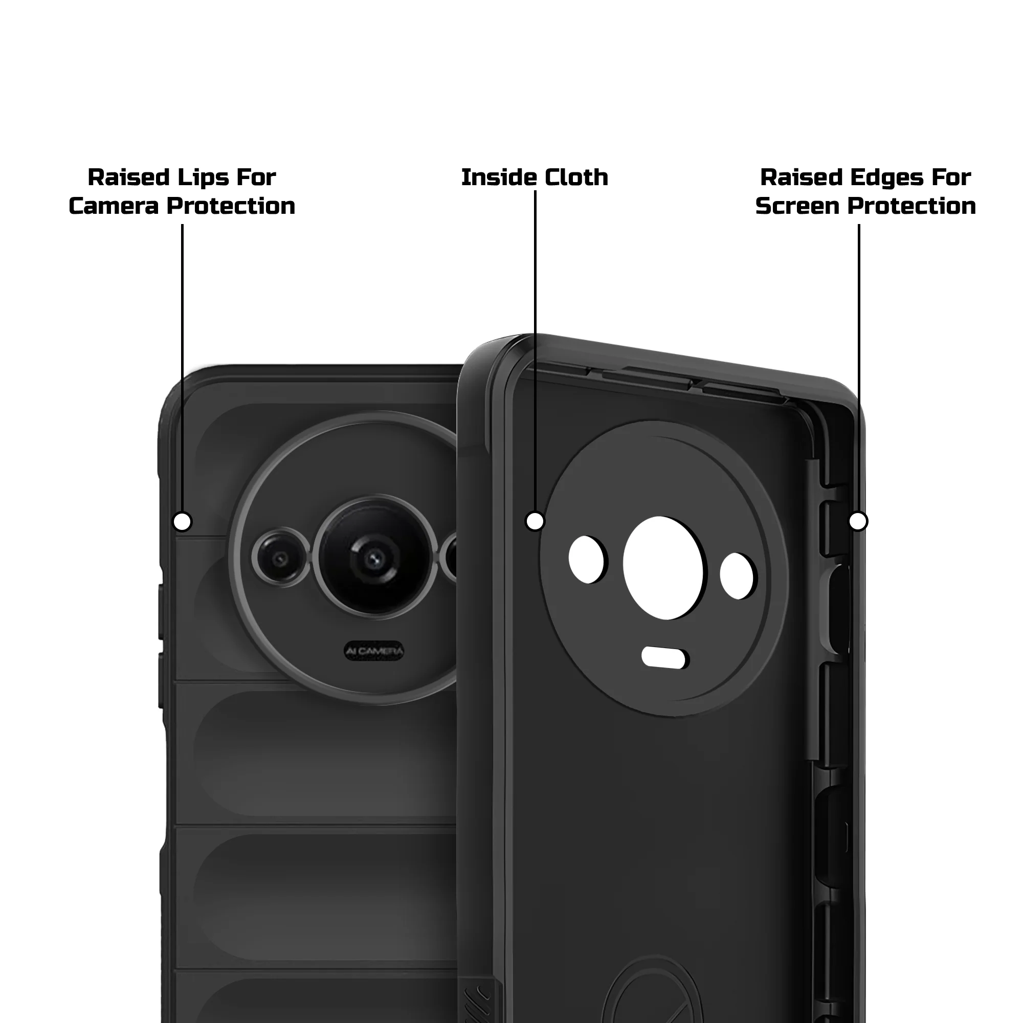 Liquid Silicone Comfort Grip Soft Touch Matte TPU Case for Poco C61 - Image 5