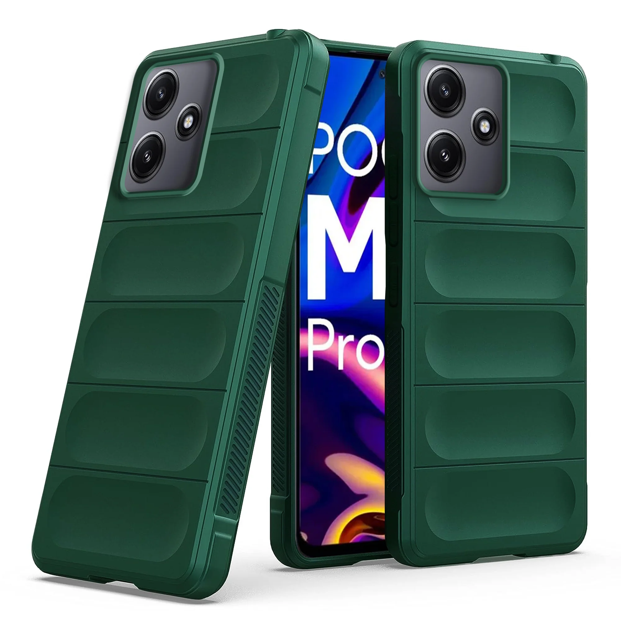 Soft Silicone Comfort Grip Back Cover Case For Poco M6 Pro 5G - Image 18