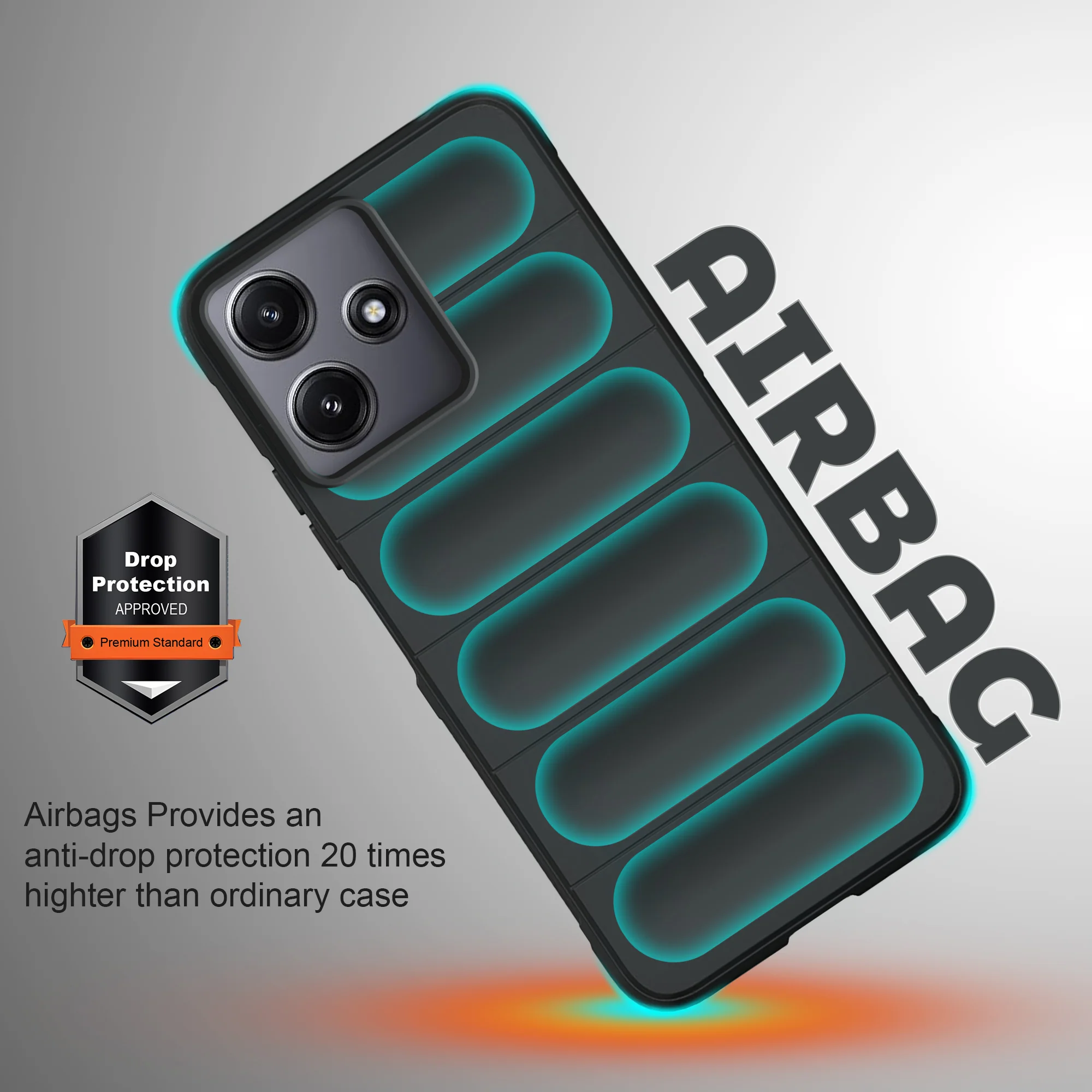 Soft Silicone Comfort Grip Back Cover Case For Poco M6 Pro 5G - Image 7