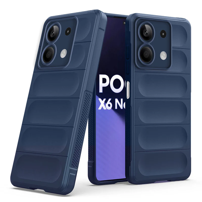 Liquid Silicone Comfort Grip Soft Touch Matte TPU Case for Poco X6 Neo 5G - Image 5