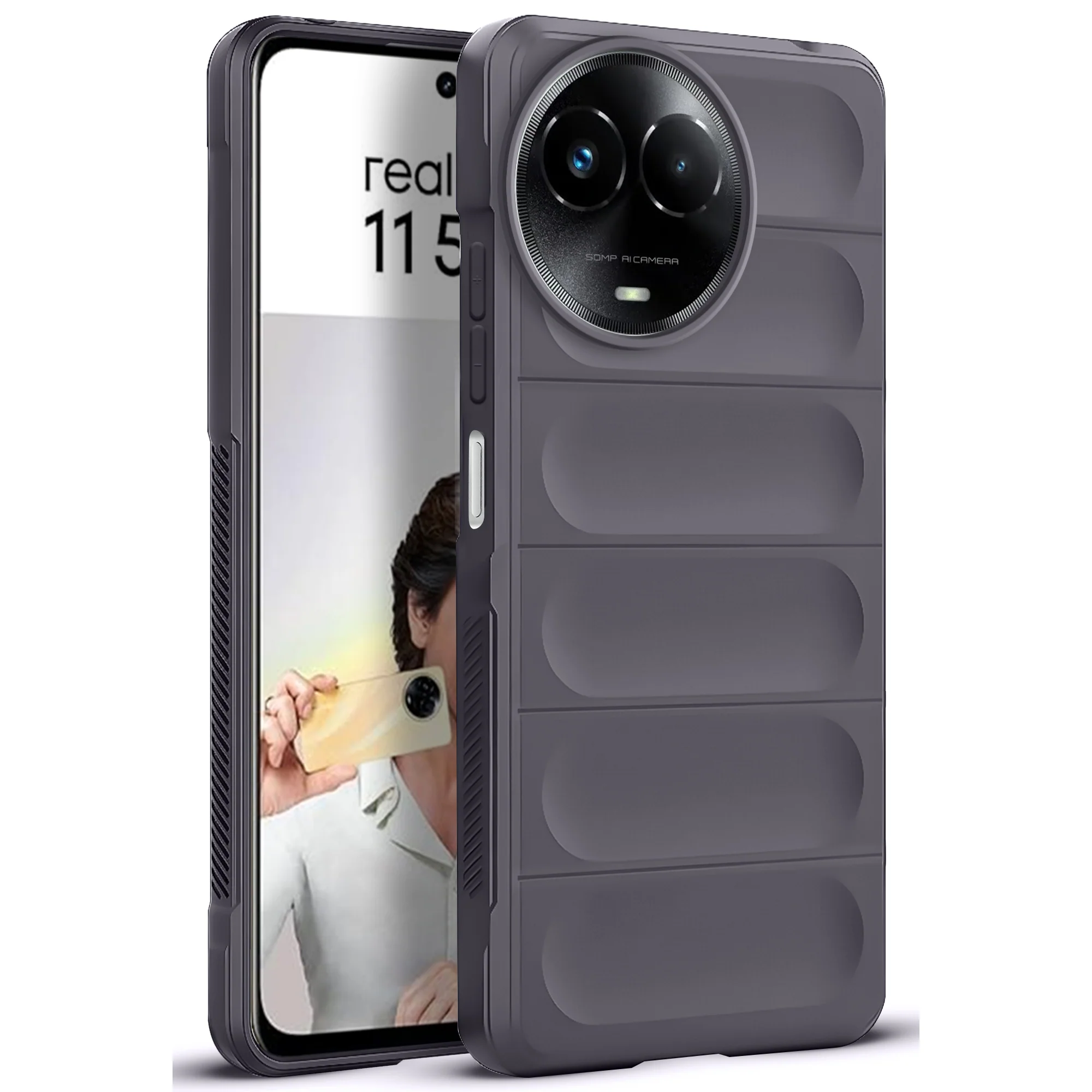 Soft Silicone Comfort Grip Back Cover Case For Realme 11 5G - Image 15