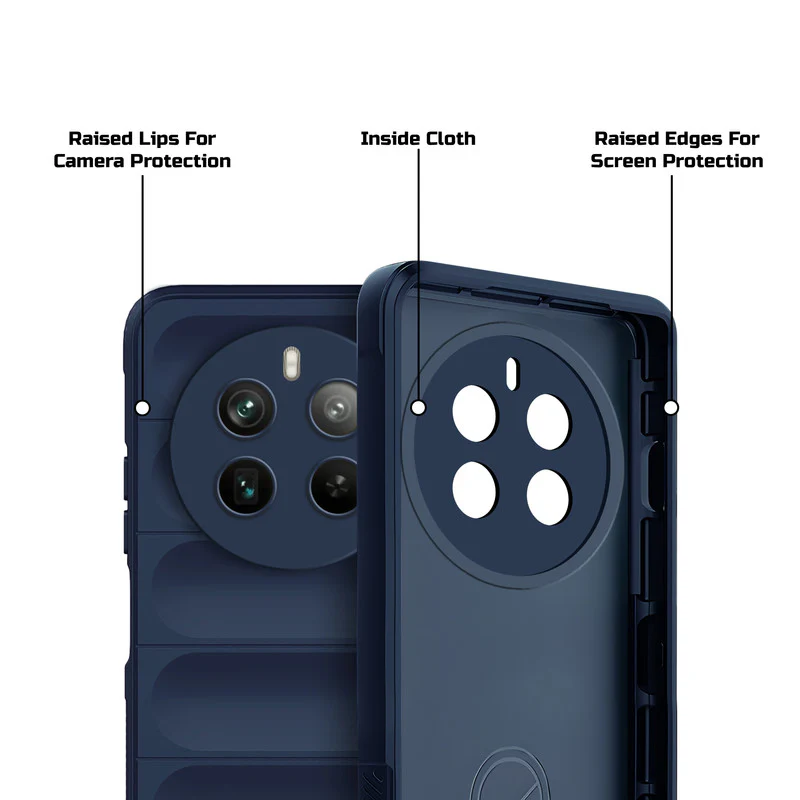 Soft Silicone Comfort Grip Back Cover Case For Realme 12 Pro Plus 5G - Image 12