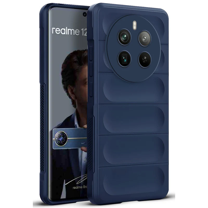 Soft Silicone Comfort Grip Back Cover Case For Realme 12 Pro Plus 5G - Image 8