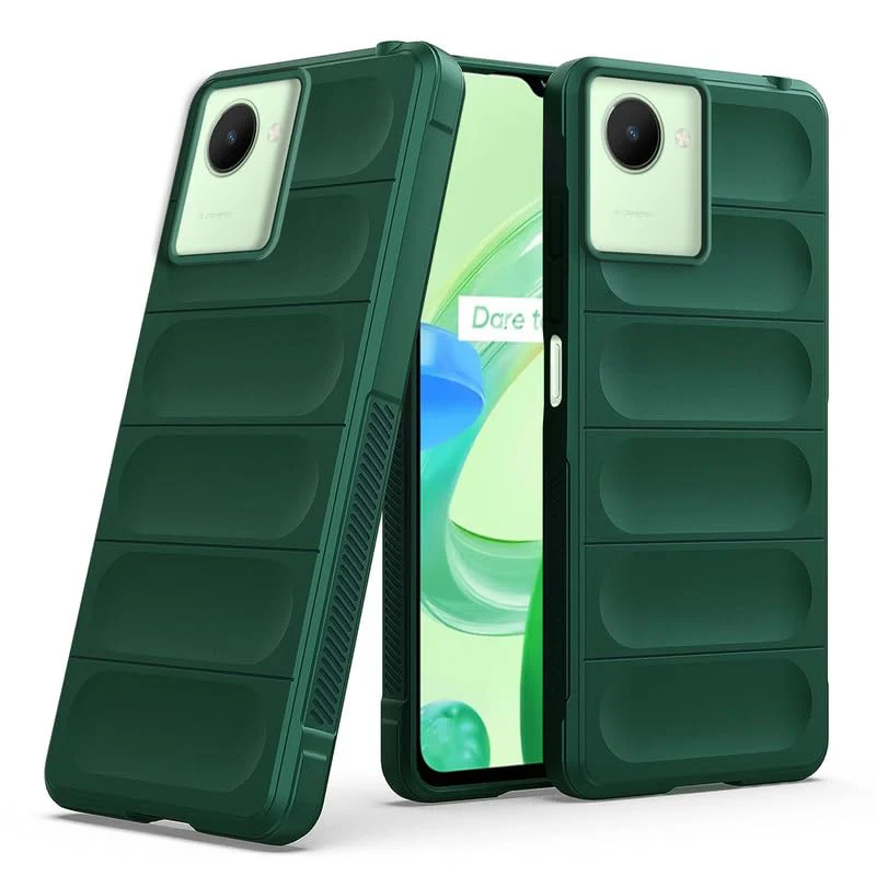 Soft Silicone Comfort Grip Back Cover Case For Realme C30s - Image 13