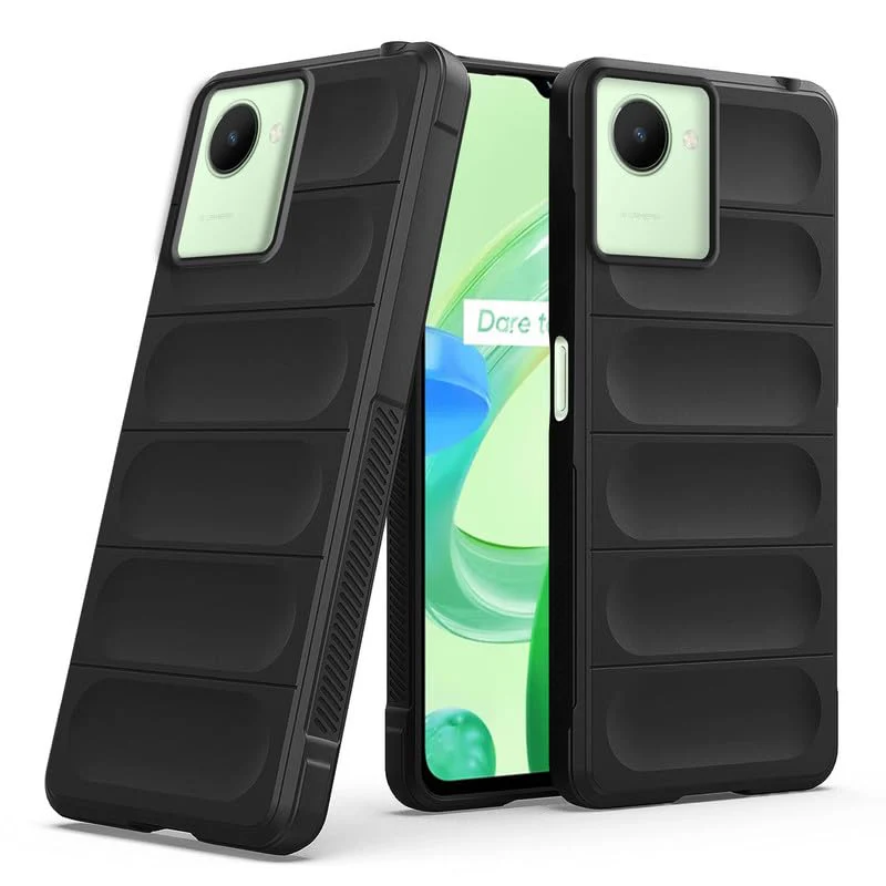 Soft Silicone Comfort Grip Back Cover Case For Realme C30s - Image 6