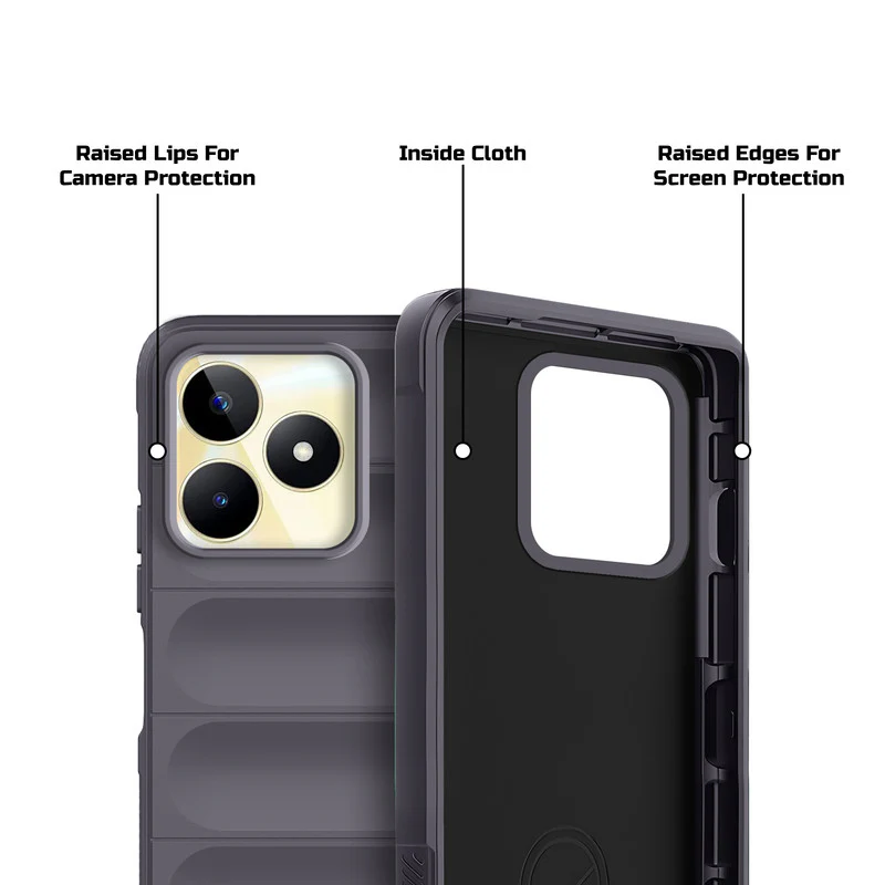 Soft Silicone Comfort Grip Back Cover Case For Realme C53 - Image 26