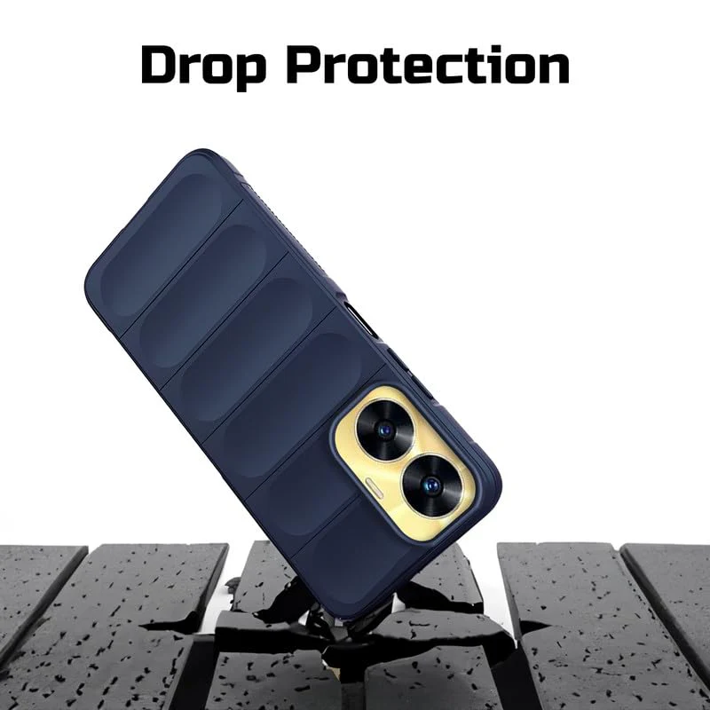 Soft Silicone Comfort Grip Back Cover Case For Realme C55 - Image 18