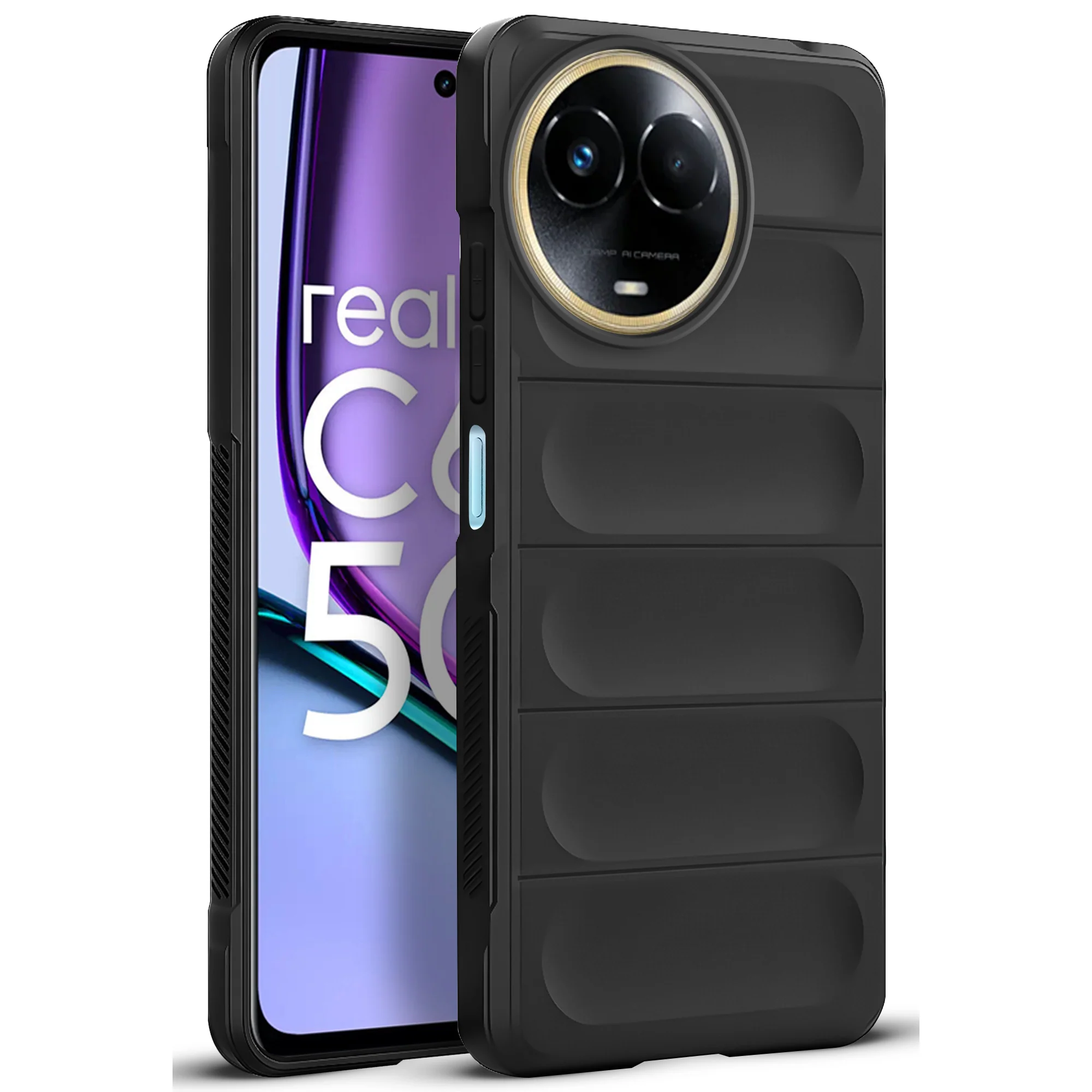 Soft Silicone Comfort Grip Back Cover Case For Realme C67 5G