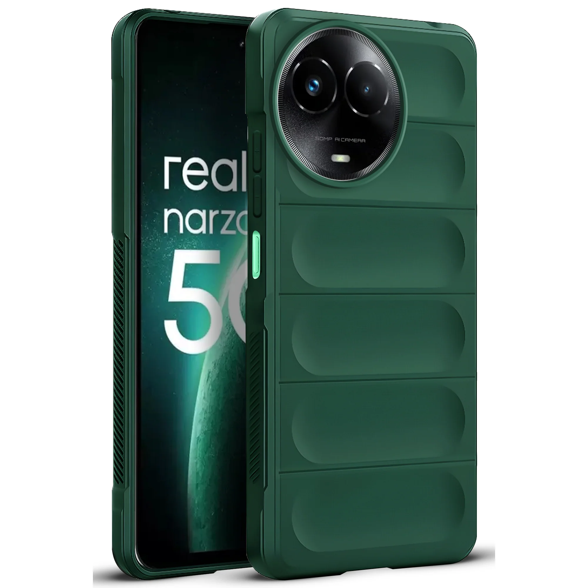 Soft Silicone Comfort Grip Back Cover Case For Realme Narzo 60x 5G - Image 15