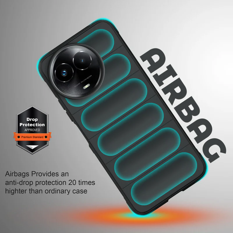 Soft Silicone Comfort Grip Back Cover Case For Realme Narzo 60x 5G - Image 7