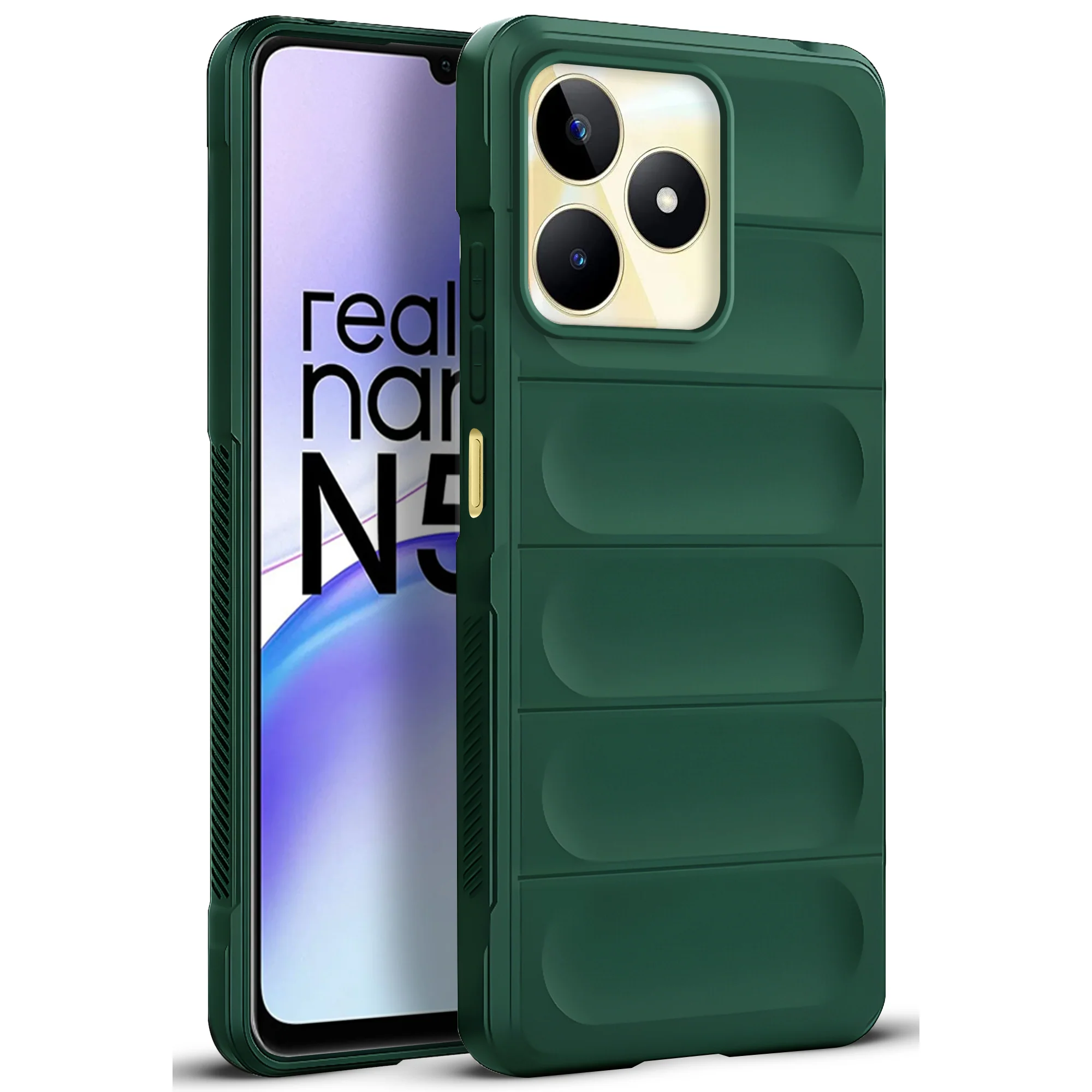 Soft Silicone Comfort Grip Back Cover Case For Realme Narzo N53 - Image 22