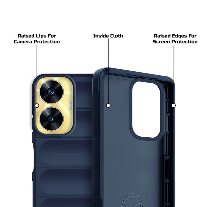 Soft Silicone Comfort Grip Back Cover Case For Realme Narzo N55 - Image 10