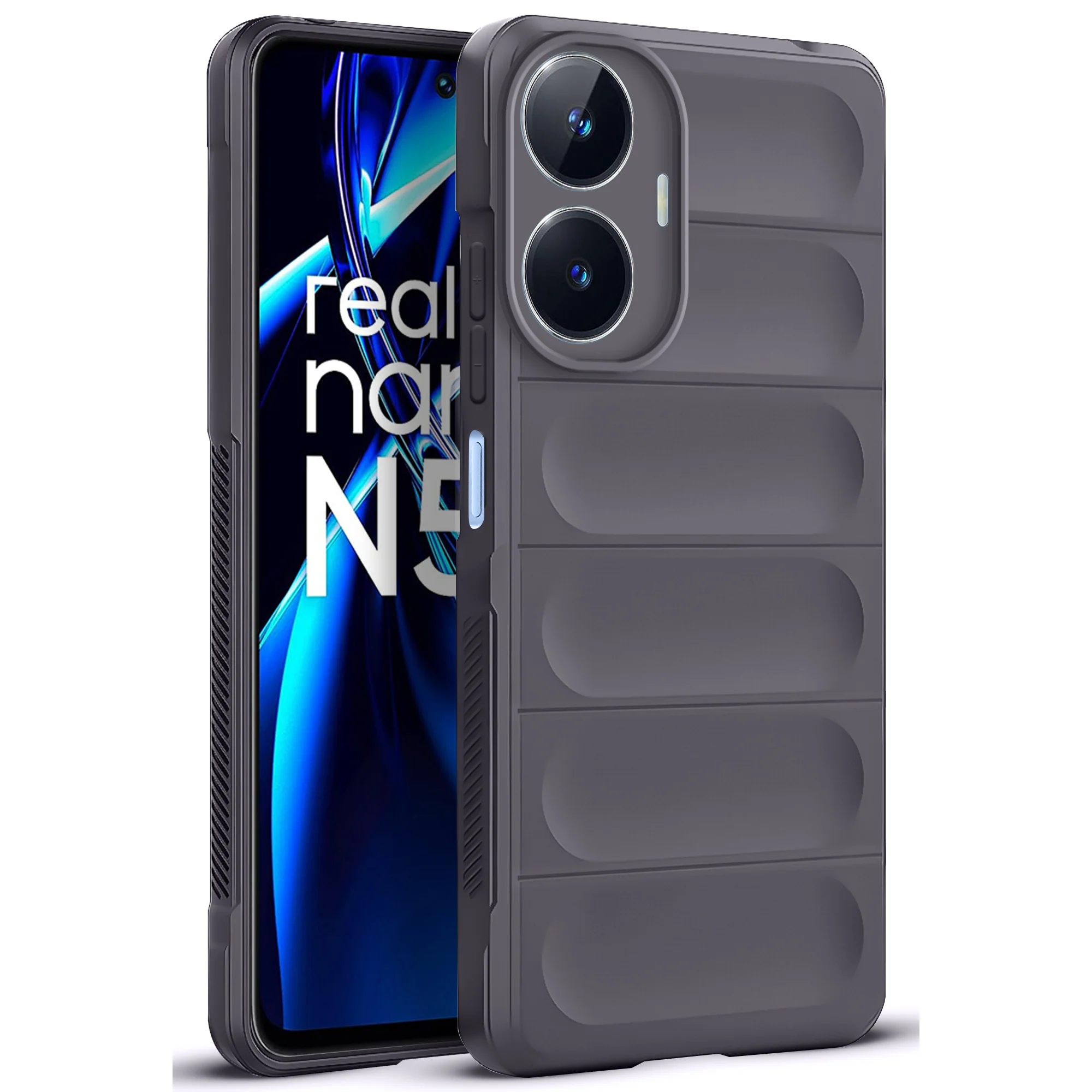Soft Silicone Comfort Grip Back Cover Case For Realme Narzo N55 - Image 19