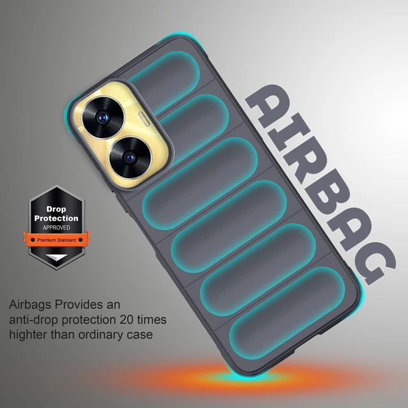 Soft Silicone Comfort Grip Back Cover Case For Realme Narzo N55 - Image 24