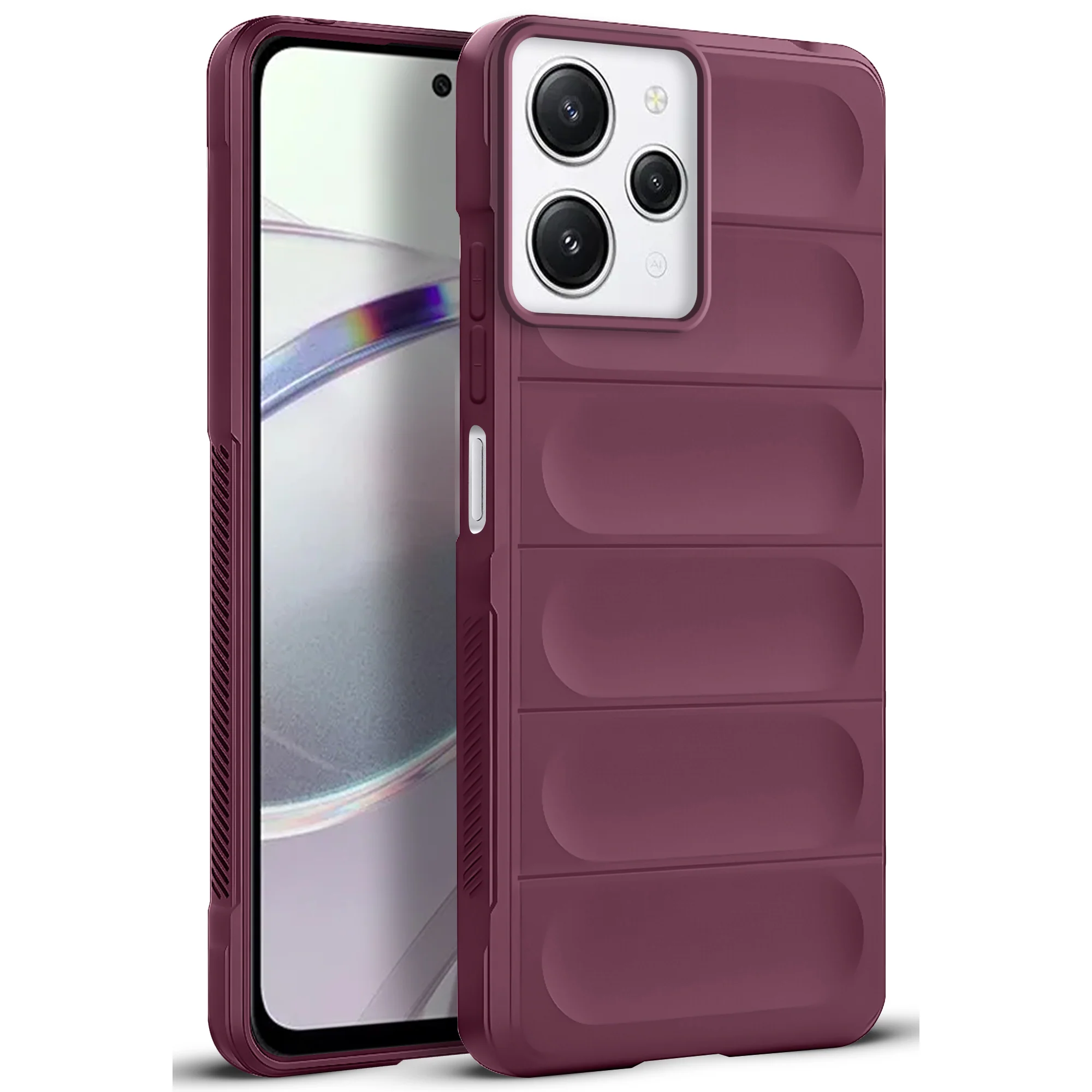 Soft Silicone Comfort Grip Back Cover Case For Redmi 12 4G - Image 8