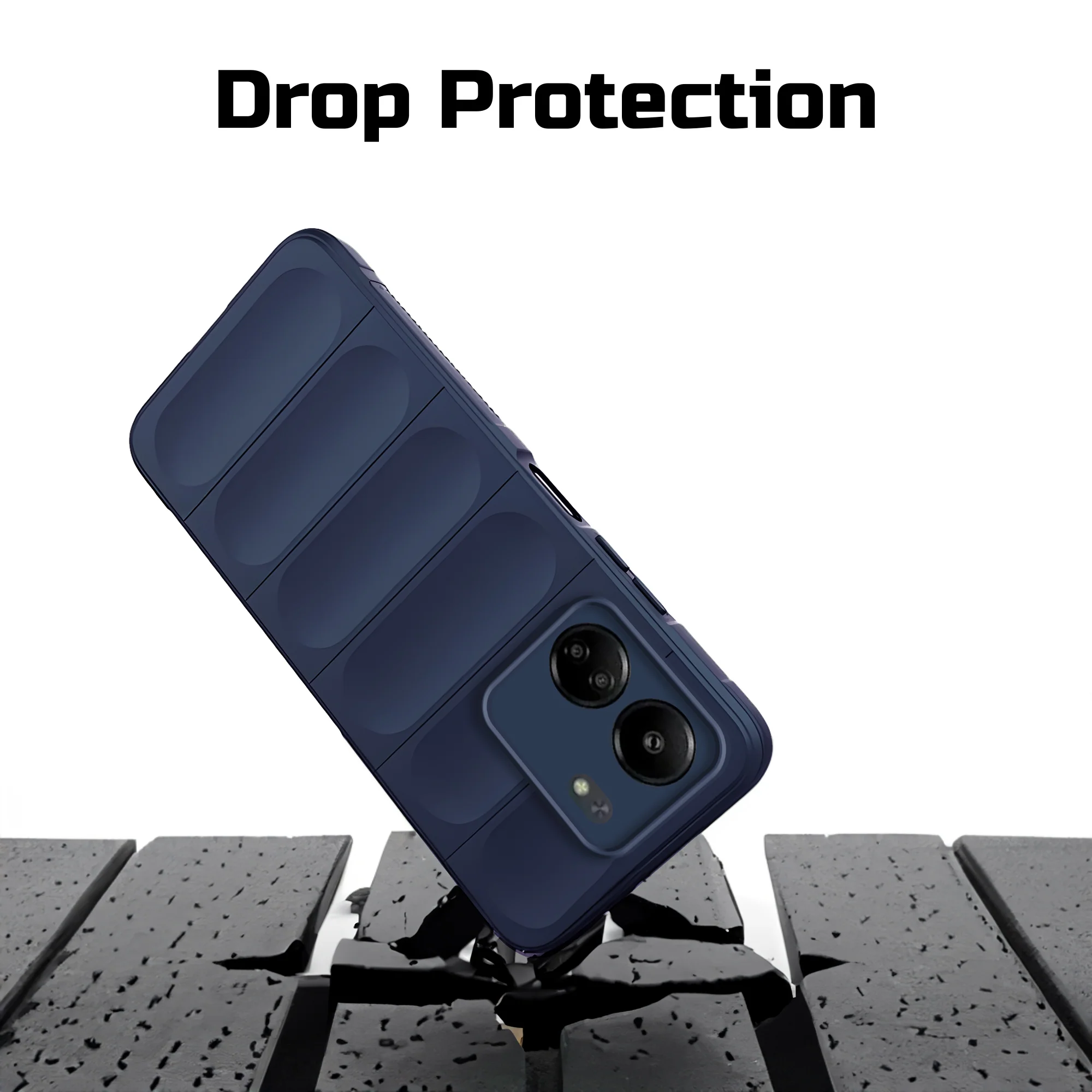 Soft Silicone Comfort Grip Back Cover Case For Redmi 13C 4G - Image 4