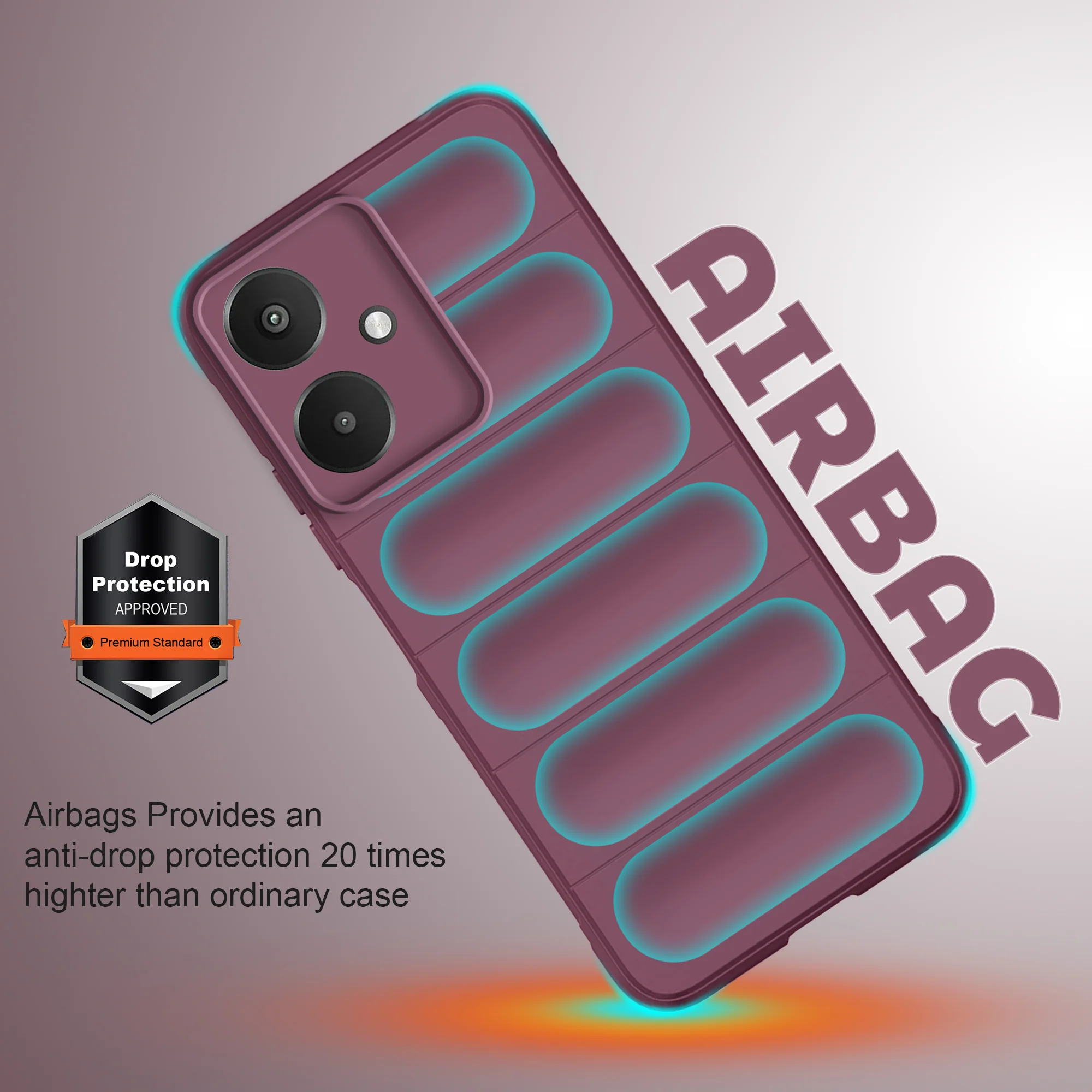 Soft Silicone Comfort Grip Back Cover Case For Redmi 13C 5G - Image 21