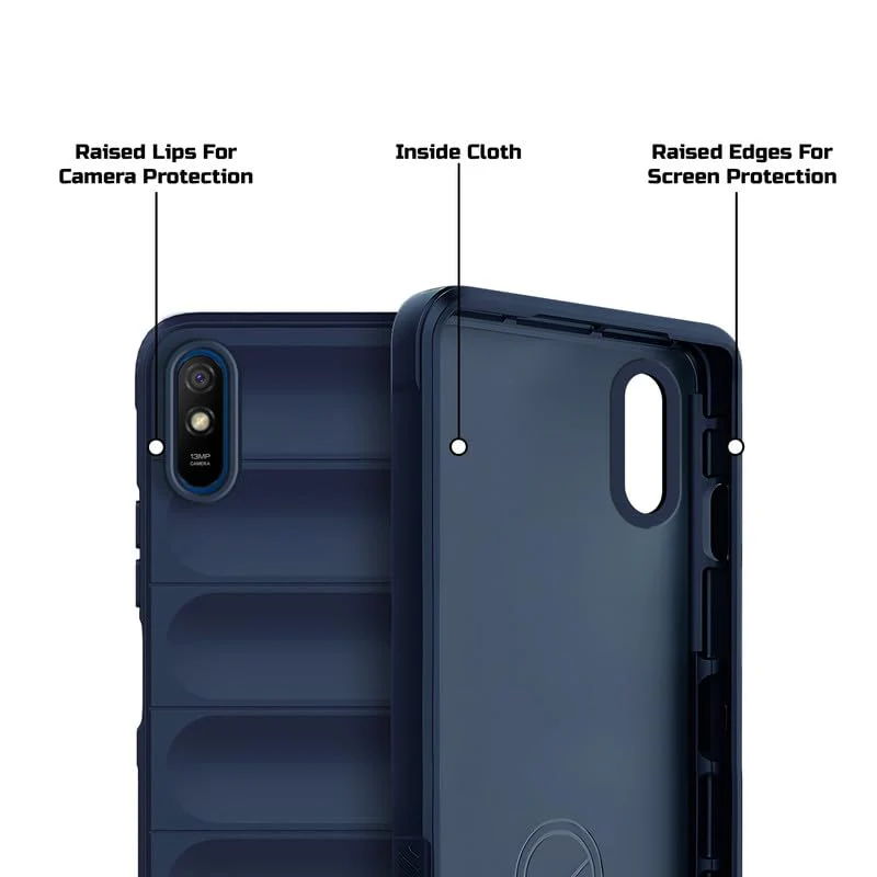 Soft Silicone Comfort Grip Back Cover Case For Redmi 9A - Image 26