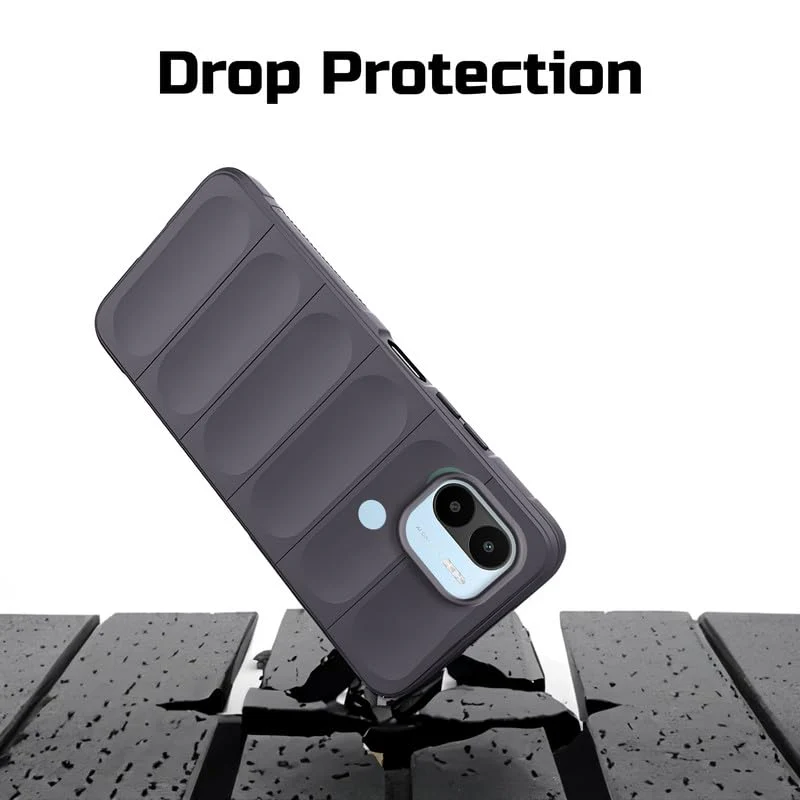 Soft Silicone Comfort Grip Back Cover Case For Redmi A1 Plus - Image 11