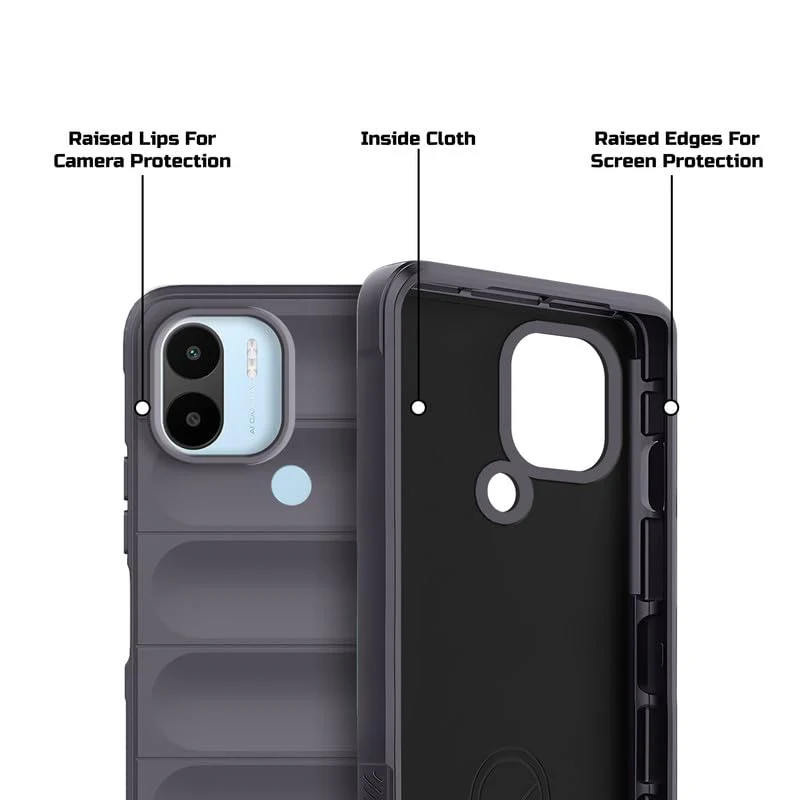 Soft Silicone Comfort Grip Back Cover Case For Redmi A1 Plus - Image 12