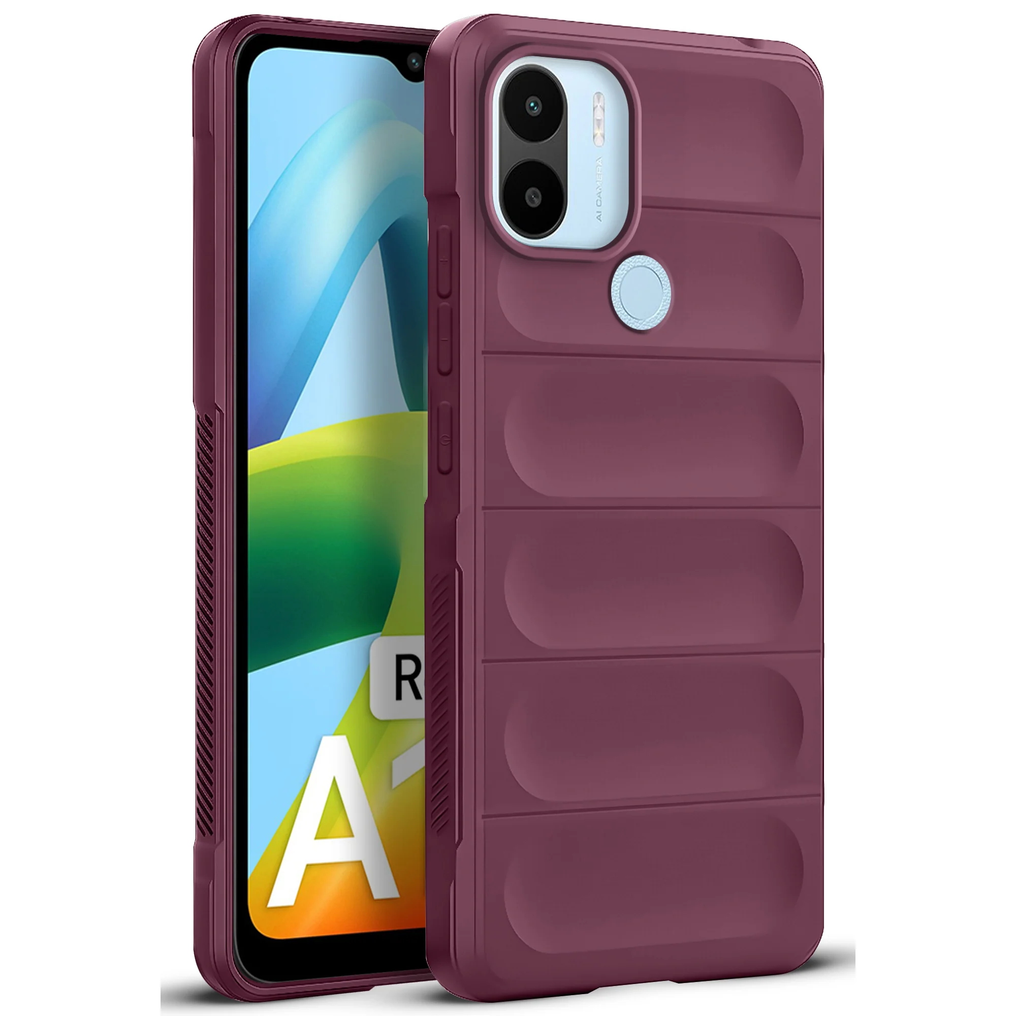 Soft Silicone Comfort Grip Back Cover Case For Redmi A1 Plus - Image 22