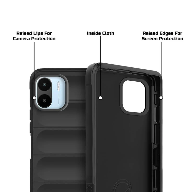 Liquid Silicone Comfort Grip Soft Touch Matte TPU Case for Redmi A2 2023 | Redmi A1 2022 - Image 5