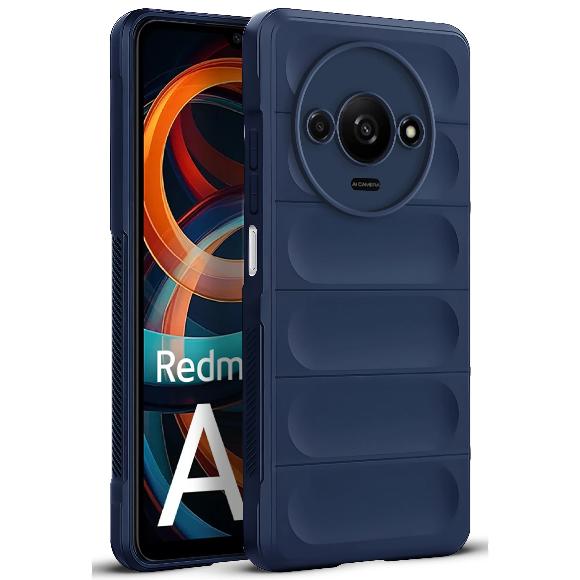 Soft Silicone Comfort Grip Back Cover Case For Redmi A3 2024 - Image 8