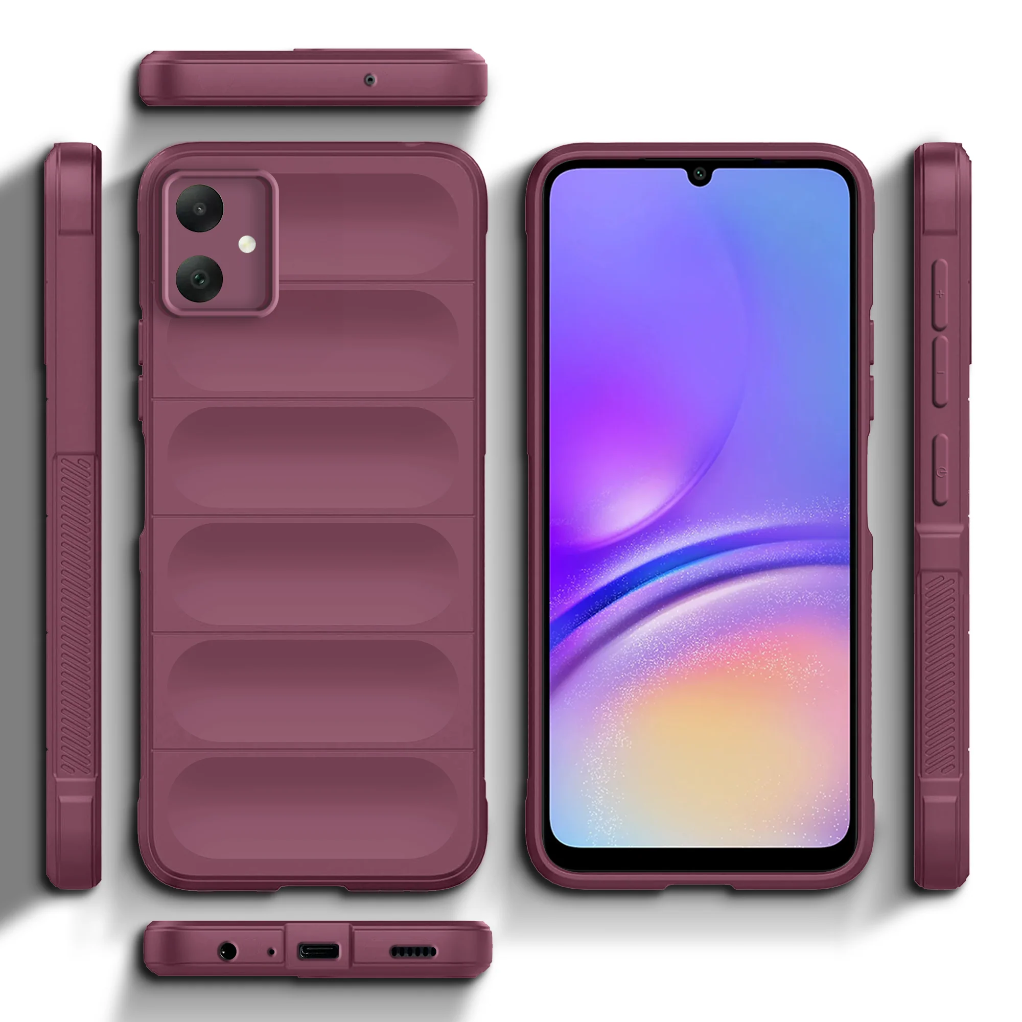 Soft Silicone Comfort Grip Back Cover Case For Samsung A05 - Image 31