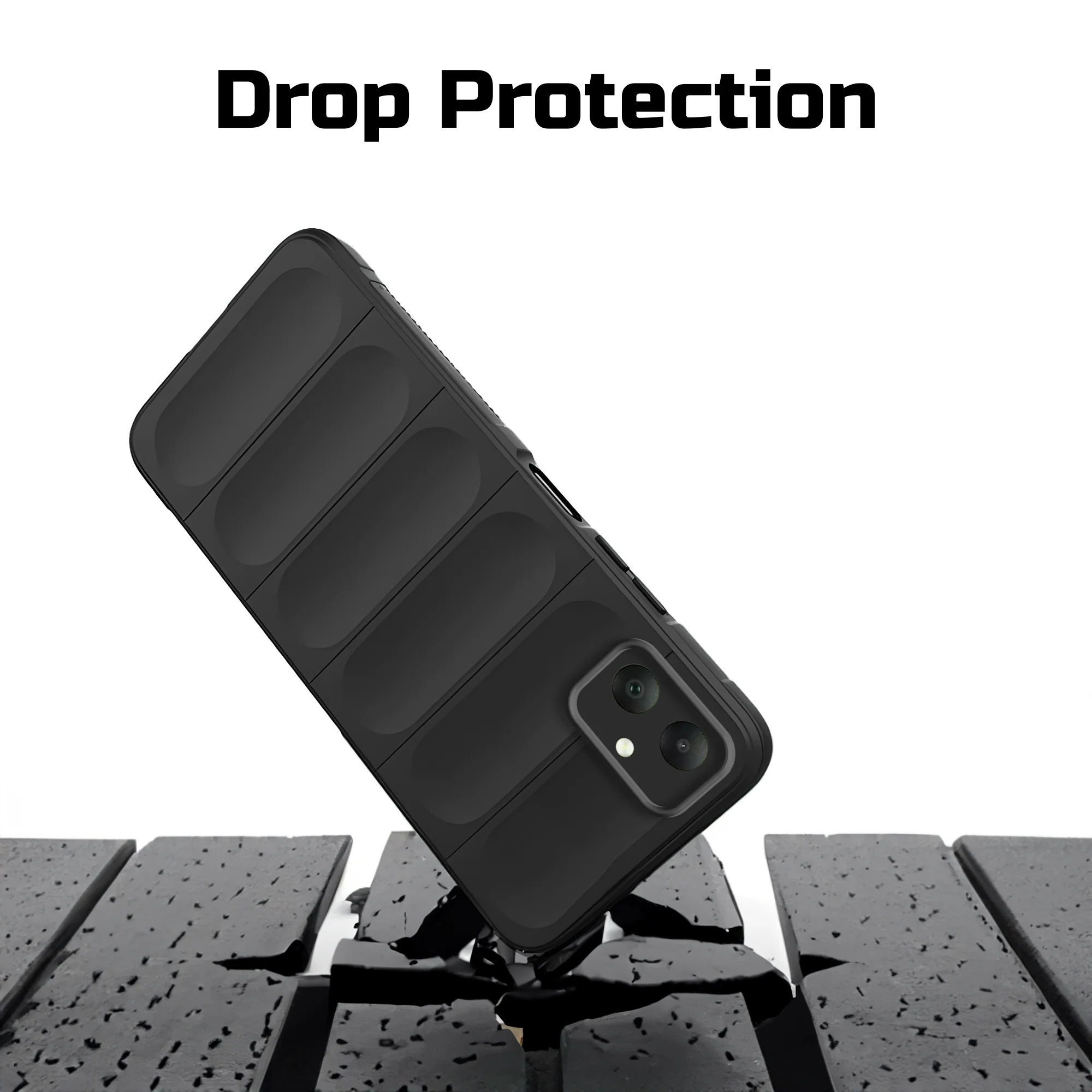 Soft Silicone Comfort Grip Back Cover Case For Samsung A05 - Image 4