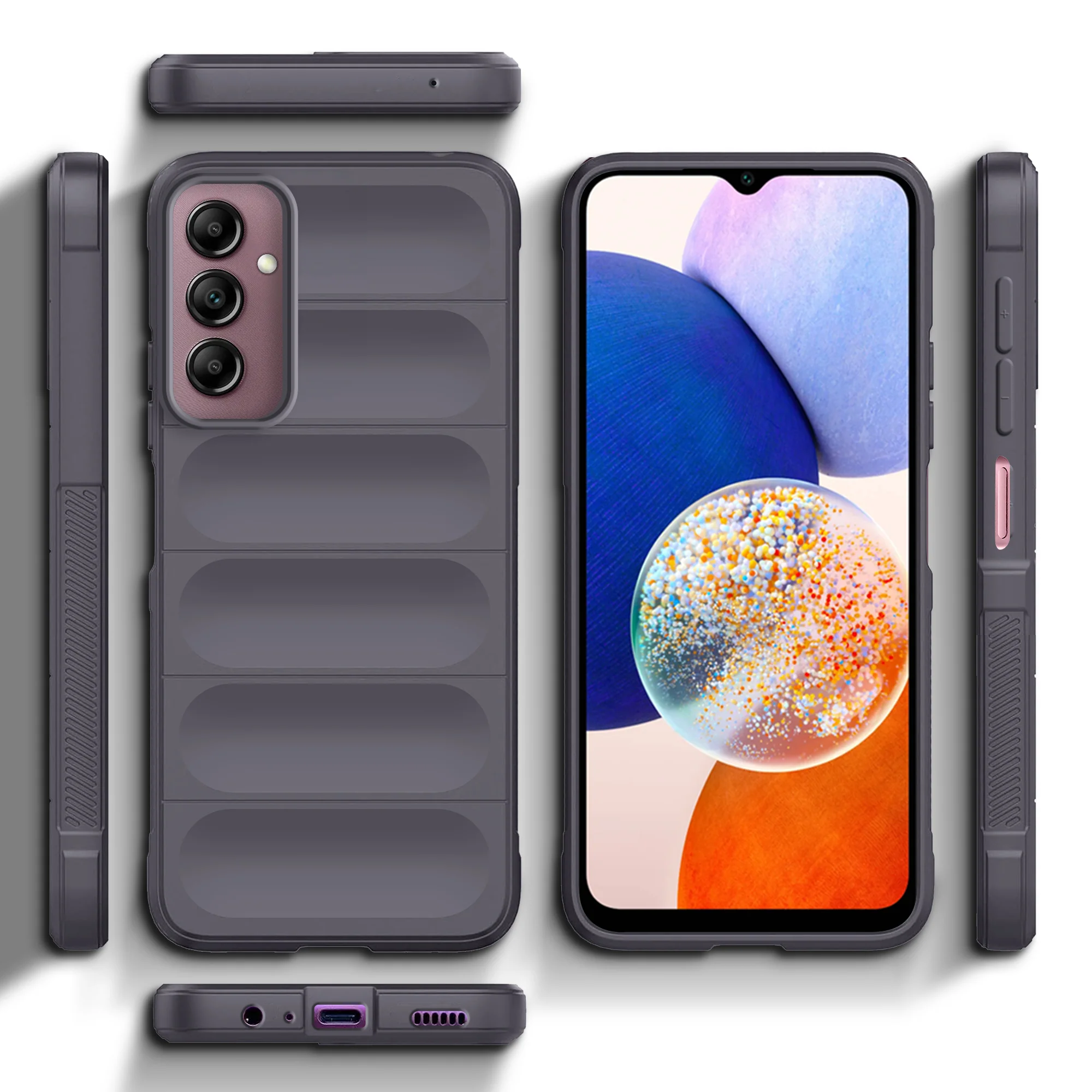 Soft Silicone Comfort Grip Back Cover Case For Samsung A34 5G - Image 24