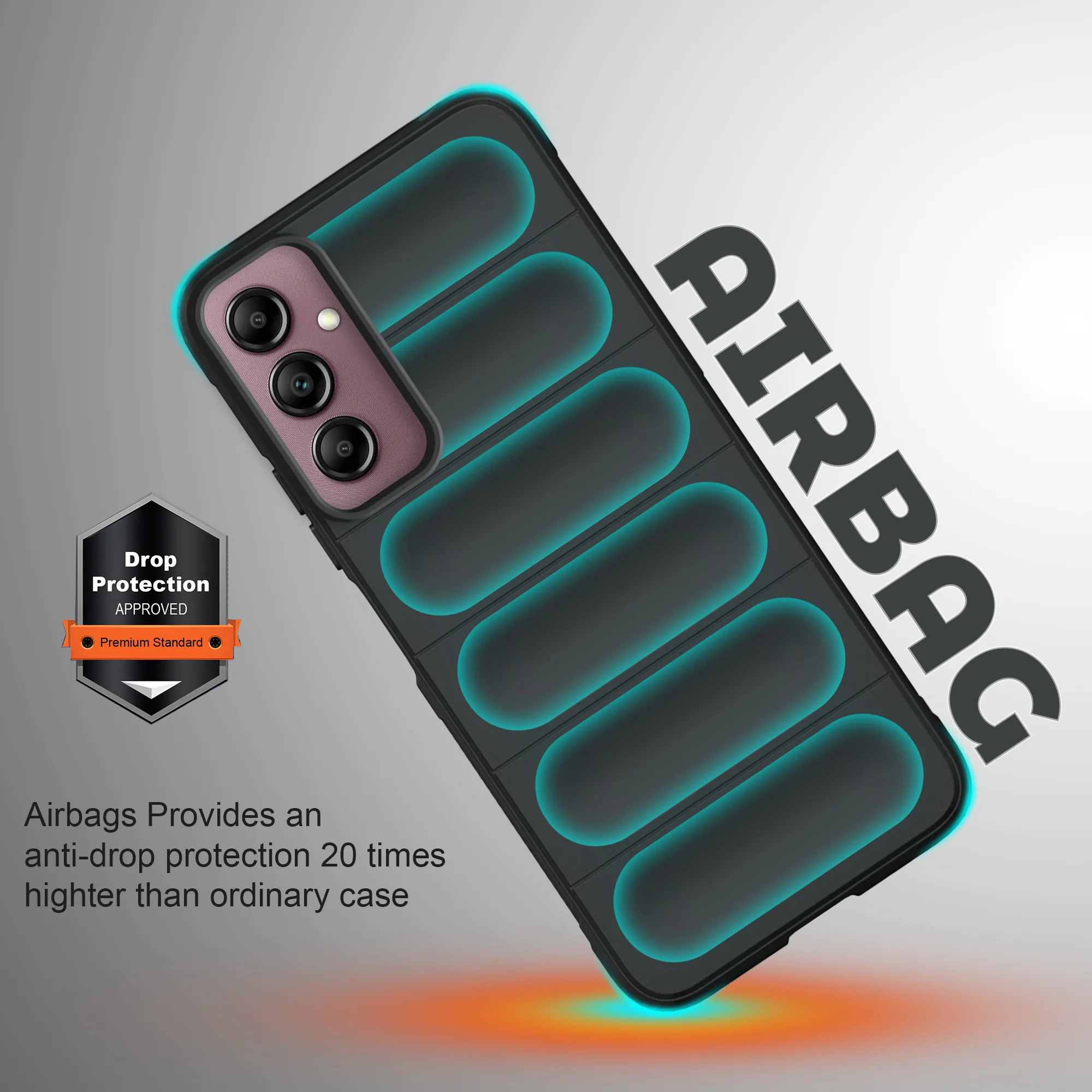 Soft Silicone Comfort Grip Back Cover Case For Samsung A34 5G - Image 7