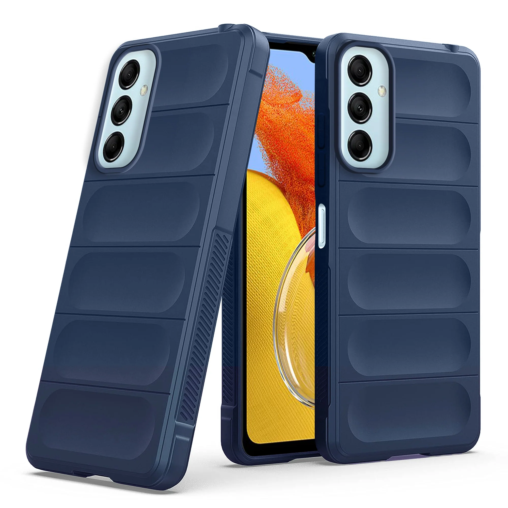 Soft Silicone Comfort Grip Back Cover Case For Samsung M14 5G - Image 13