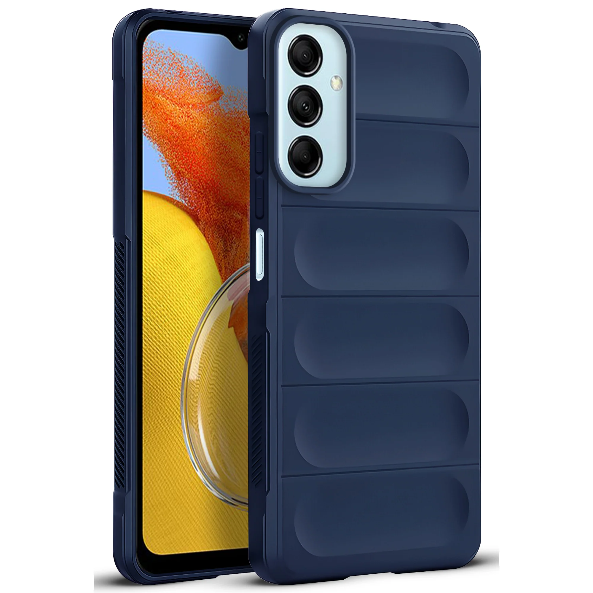 Soft Silicone Comfort Grip Back Cover Case For Samsung M14 5G - Image 8