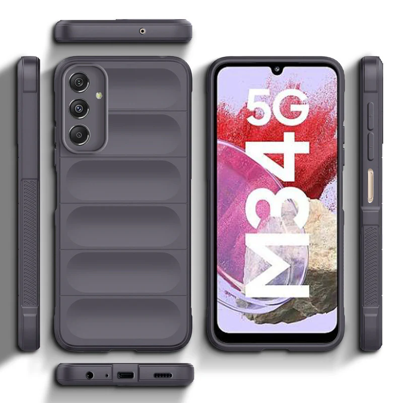 Soft Silicone Comfort Grip Back Cover Case For Samsung M34 5G - Image 20