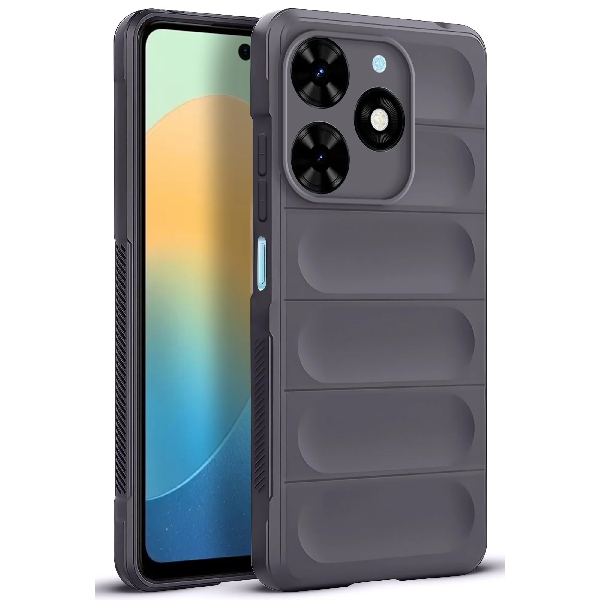 Soft Silicone Comfort Grip Back Cover Case For Tecno Spark Go 2024 - Image 21