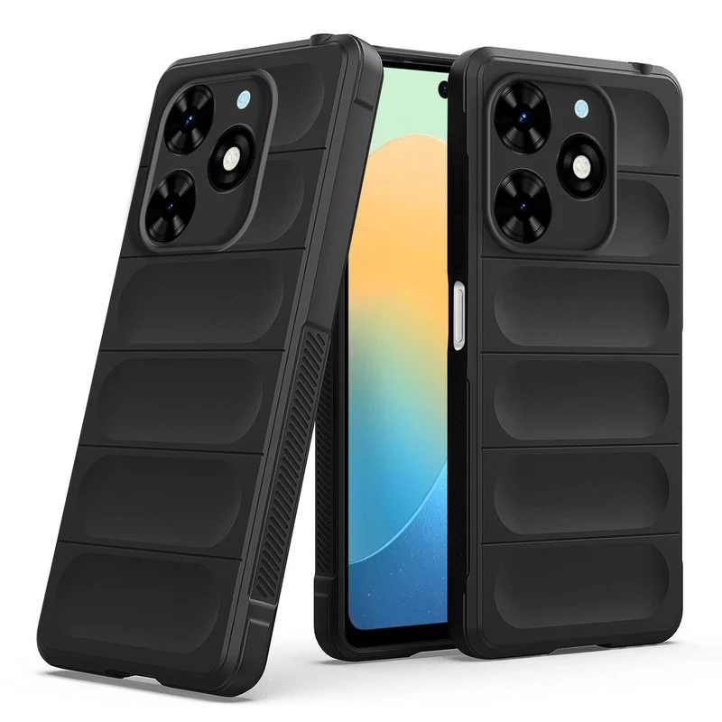 Soft Silicone Comfort Grip Back Cover Case For Tecno Spark Go 2024 - Image 6
