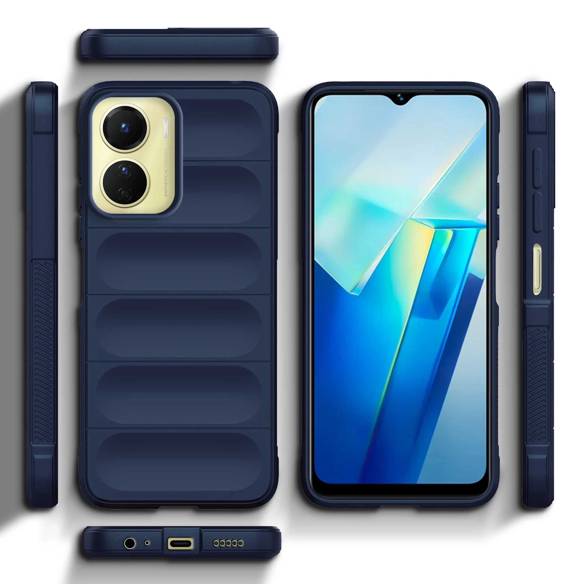 Soft Silicone Comfort Grip Back Cover Case For Vivo T2x 5G - Image 10