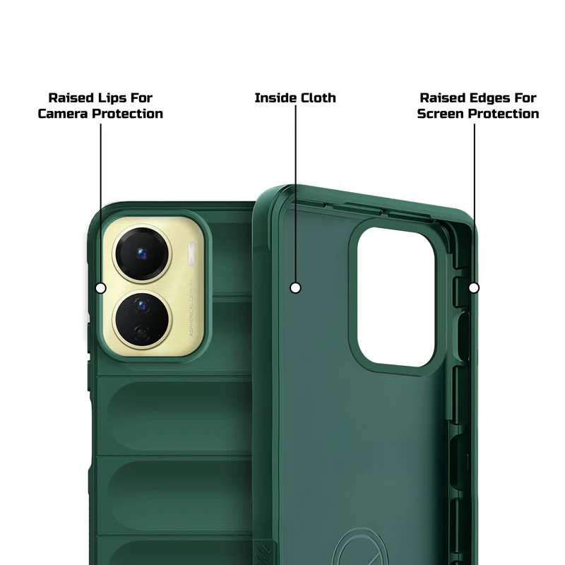 Soft Silicone Comfort Grip Back Cover Case For Vivo T2x 5G - Image 19