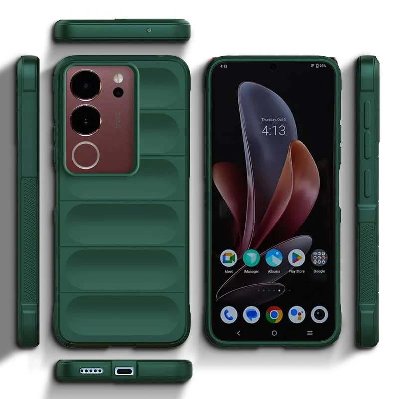 Soft Silicone Comfort Grip Back Cover Case For Vivo V29 5G - Image 10