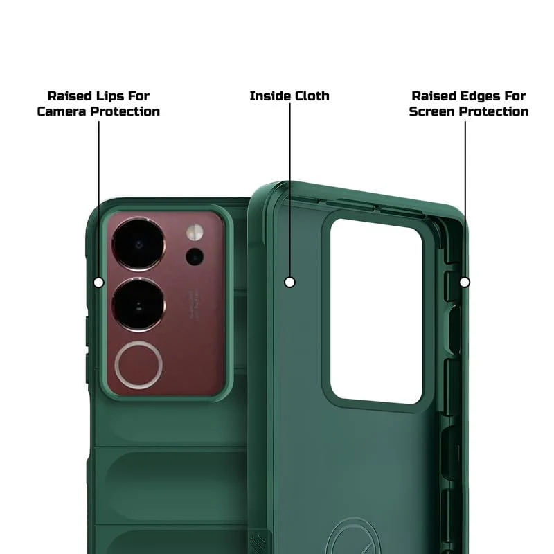 Soft Silicone Comfort Grip Back Cover Case For Vivo V29 5G - Image 12