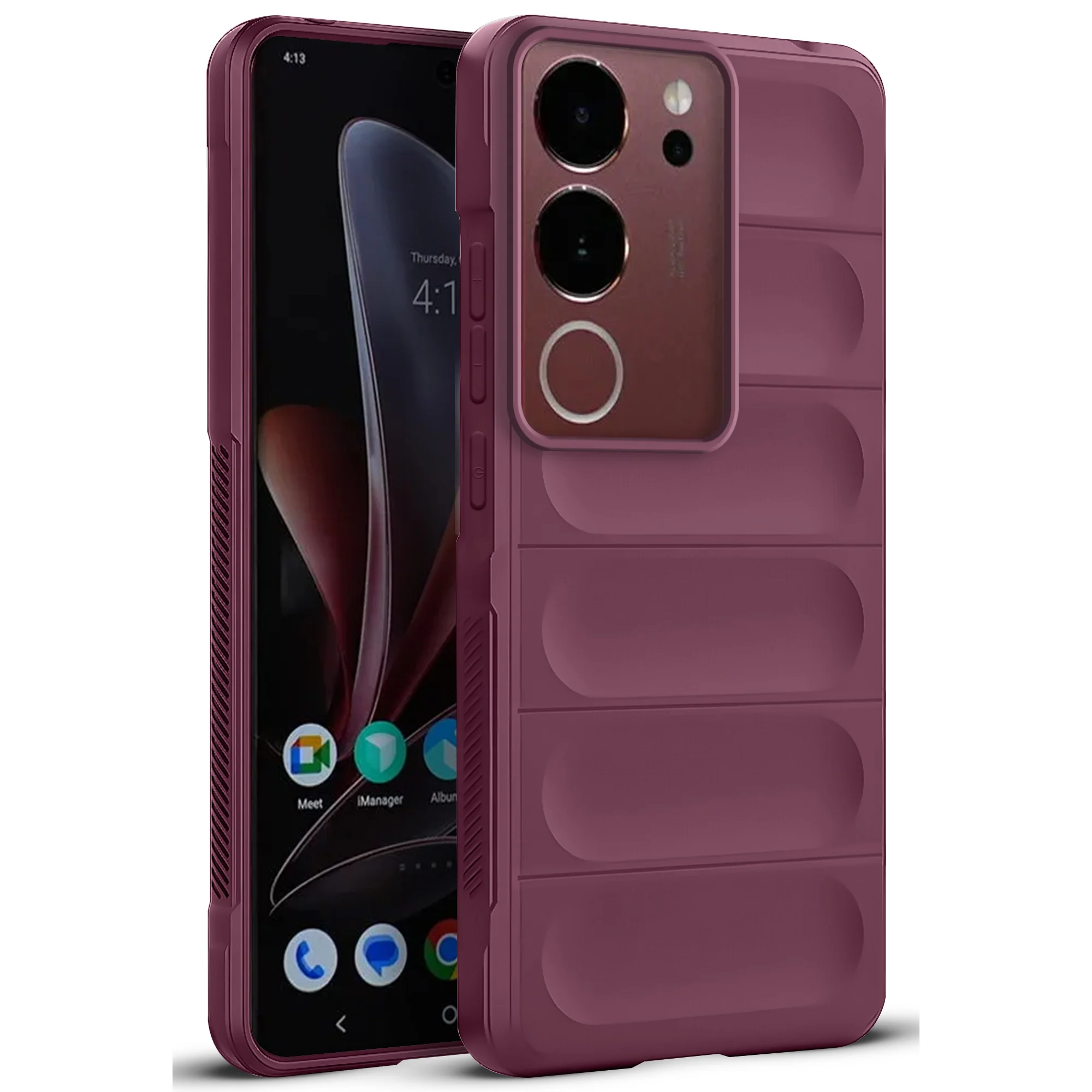 Soft Silicone Comfort Grip Back Cover Case For Vivo V29 5G - Image 15