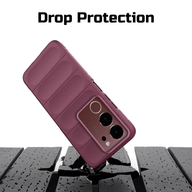 Soft Silicone Comfort Grip Back Cover Case For Vivo V29 5G - Image 18